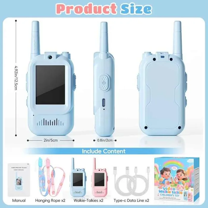 Video Walkie Talkies for Kids